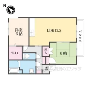 マドラフゥイユ2号館【1階】の間取り