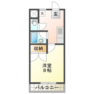 エグゼ4【3階】の間取り