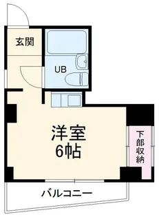 クレストアサカ【4階】の間取り
