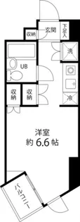 ドミトリー原町田【10階】の間取り