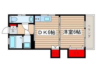 ハイツ南阿佐谷【2階】の間取り