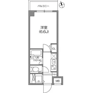ガーラプレイス八幡山壱番館【4階】の間取り