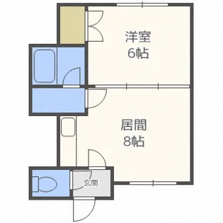 レッドソックスL【2階】の間取り