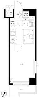 ルーブル中野沼袋【3階】の間取り