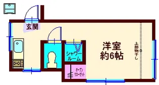 木村荘【1階】の間取り