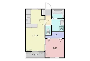アビーロード【2階】の間取り