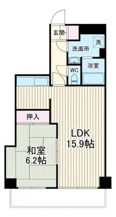 N-flats横浜大岡【1階】の間取り