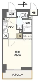 GENOVIA西川口II【5階】の間取り