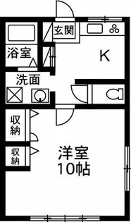 ウィステリア・プレイス【2階】の間取り