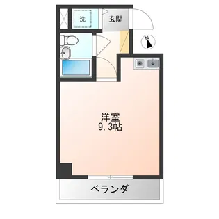 ホーユウパレス鶯谷駅前【7階】の間取り