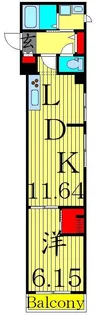 フローディア綾瀬【2階】の間取り