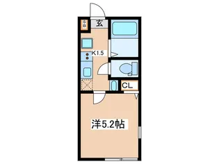 サザンクロス【2階】の間取り