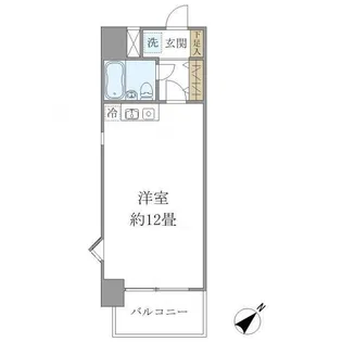 プラス・ワン横浜【3階】の間取り
