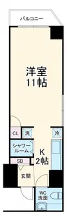セザール伊勢佐木【3階】の間取り