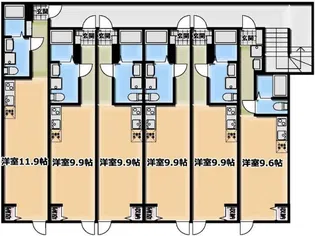 KOEDO GreenTerrace【2階】の間取り
