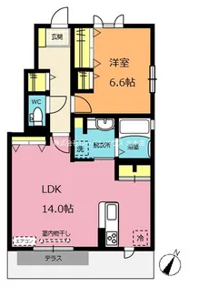 KIRALA(キララ)A【1階】の間取り