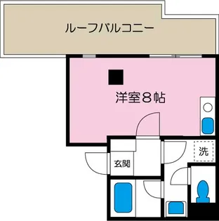 サンシティ赤坂II【4階】の間取り