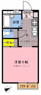 ドリームヒル【2階】の間取り