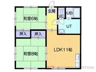 第5緑荘【2階】の間取り