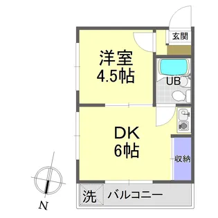 メゾントーマ【2階】の間取り