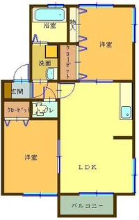 リヴェール・モリ【2階】の間取り