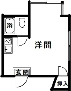 スターブライトマンション【1階】の間取り