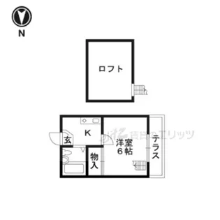 メゾン・デュ・ソレイユ【2階】の間取り