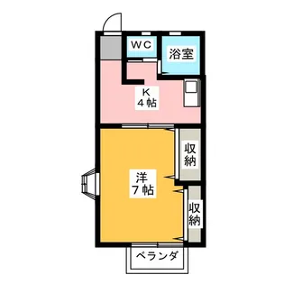 トマト一番館【2階】の間取り