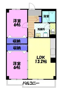 カーサ・エルドラード【1階】の間取り