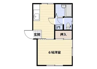 メゾンドパルティール(鹿島町米田)【1階】の間取り