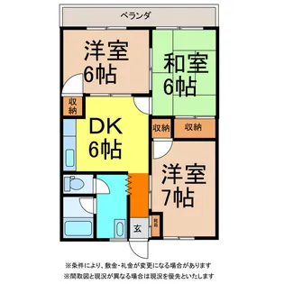渡辺マンション【3階】の間取り