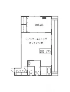 岡山県岡山市北区桑田町【マンション】の間取り