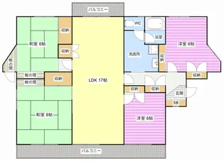 メゾン・ド・エスポワール【3階】の間取り