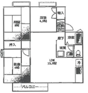 ガーデンハウス【1階】の間取り