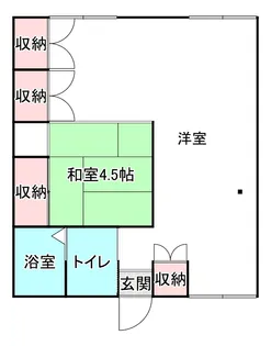 シルクホーム【1階】の間取り