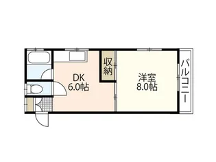 二反田ビル【3階】の間取り