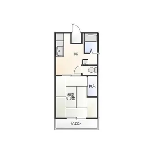 エクシードII【1階】の間取り