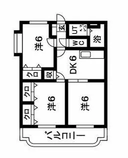 Y.M Hayashi【5階】の間取り