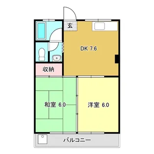 TBコーポ【3階】の間取り