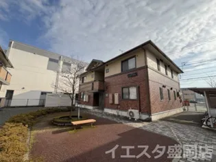 ベルハウス B【2階】の外観