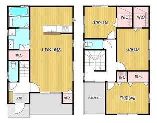 香川県仲多度郡多度津町京町【一戸建】の間取り