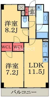 千葉ポートイースト【9階】の間取り