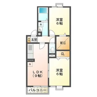 Plaire D【2階】の間取り
