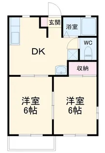 サンシャトレー【2階】の間取り