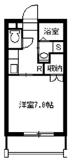 葉月館III【3階】の間取り