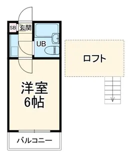 ジュネパレス津田沼第1【2階】の間取り