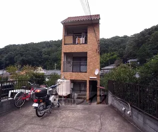 京都府京都市左京区北白川丸山町【アパート】の外観