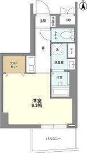 アルモニー御茶ノ水【10階】の間取り