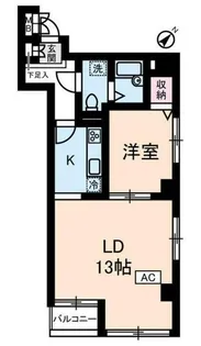 服部ビル【4階】の間取り
