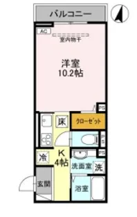 D Sereno新倉I【1階】の間取り